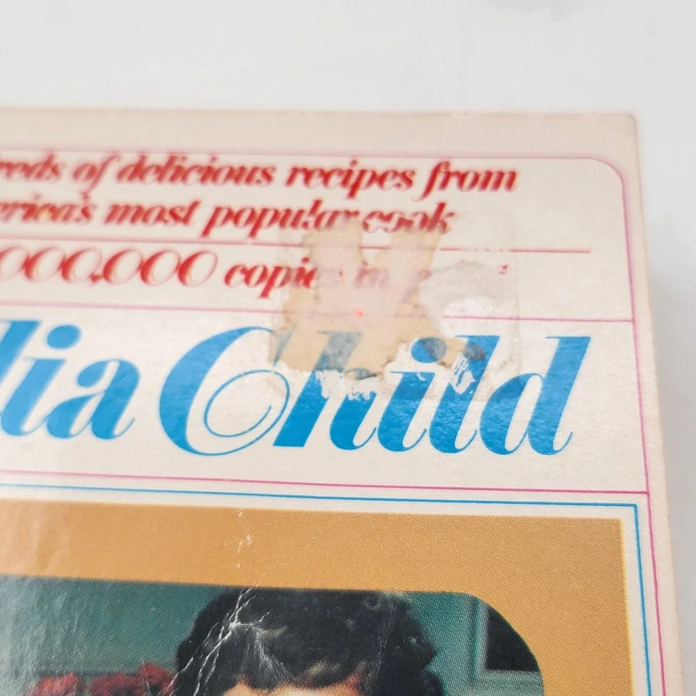 Julia Child The French Chef Cookbook Paperback 19th Printing 1986 Illustrated